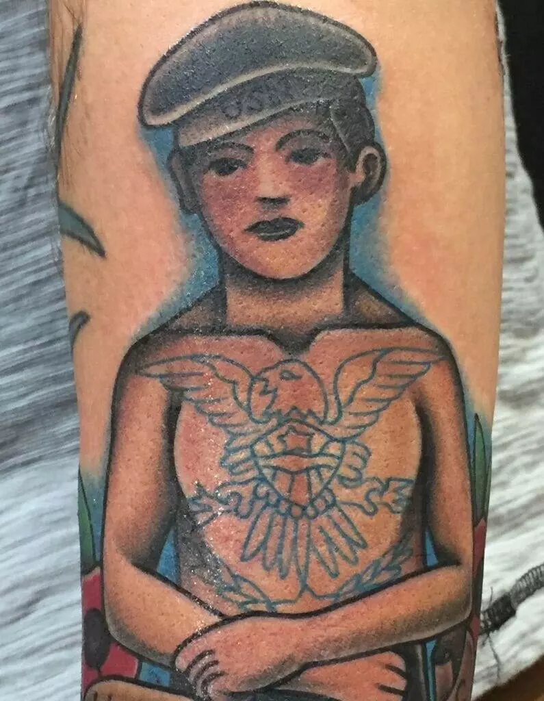 Soldier, tattoo